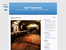 Tablet Screenshot of harftamircisi.com